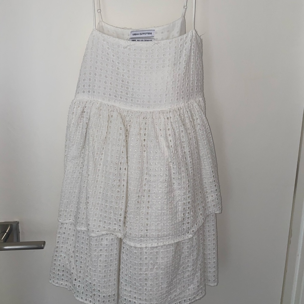 White UO babydoll dress